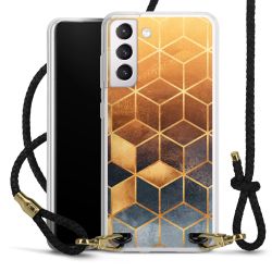 Carry Case Transparent Leather black/gold