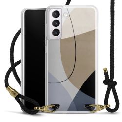 Carry Case Transparent Leather black/gold