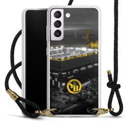 Carry Case Transparent Leather black/gold