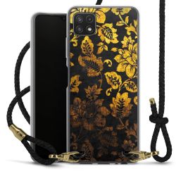 Carry Case Transparent Leather black/gold