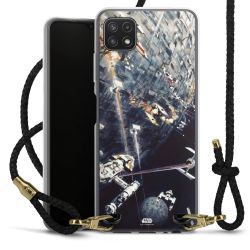 Carry Case Transparent Leather black/gold