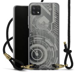 Carry Case Transparent Leather black/gold