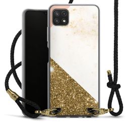 Carry Case Transparent Leather black/gold