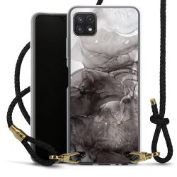 Carry Case Transparent Leather black/gold