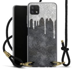 Carry Case Transparent Leather black/gold