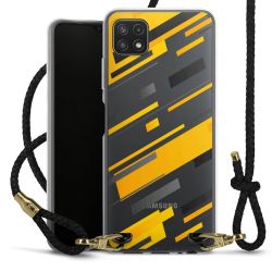 Carry Case Transparent Leather black/gold