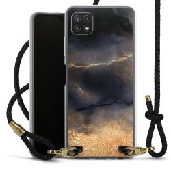 Carry Case Transparent Leather black/gold