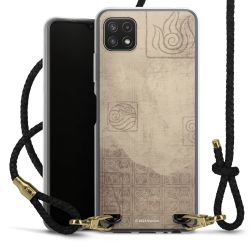 Carry Case Transparent Leather black/gold