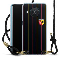 New Carry Case Transparent Leder schwarz/gold