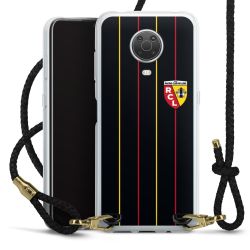 New Carry Case Transparent Leder schwarz/gold