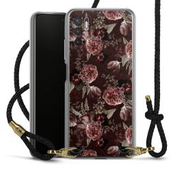 Carry Case Transparent Leather black/gold