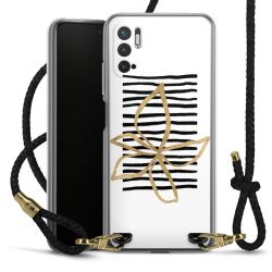 Carry Case Transparent Leather black/gold