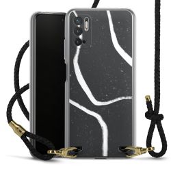 Carry Case Transparent Leather black/gold