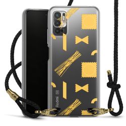 Carry Case Transparent Leather black/gold