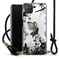 Carry Case Transparent Leather black/gold