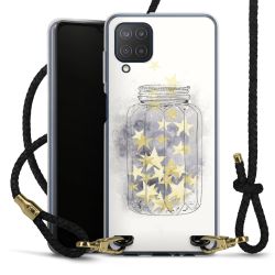 Carry Case Transparent Leather black/gold