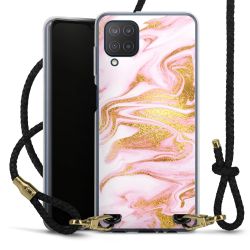 Carry Case Transparent Leather black/gold