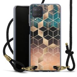 Carry Case Transparent Leather black/gold