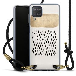 Carry Case Transparent Leather black/gold