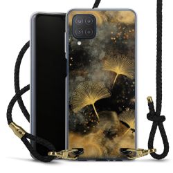 Carry Case Transparent Leather black/gold