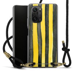 Carry Case Transparent Leather black/gold