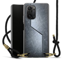 Carry Case Transparent Leather black/gold