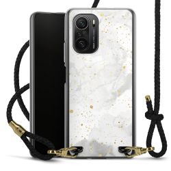 Carry Case Transparent Leather black/gold