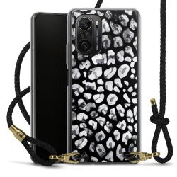 Carry Case Transparent Leather black/gold