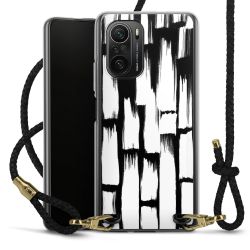 Carry Case Transparent Leather black/gold