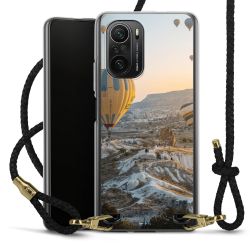 Carry Case Transparent Leather black/gold