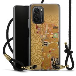 Carry Case Transparent Leather black/gold