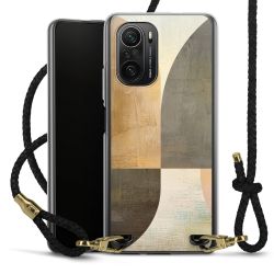 Carry Case Transparent Leather black/gold