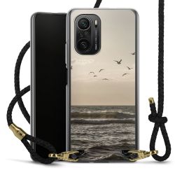 Carry Case Transparent Leather black/gold