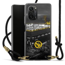 Carry Case Transparent Leather black/gold