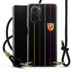 Carry Case Transparent Leather black/gold