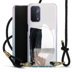 Carry Case Transparent Leather black/gold