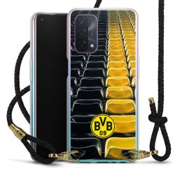 Carry Case Transparent Leather black/gold