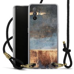 Carry Case Transparent Leather black/gold