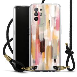 Carry Case Transparent Leather black/gold