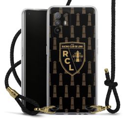 Carry Case Transparent Leather black/gold