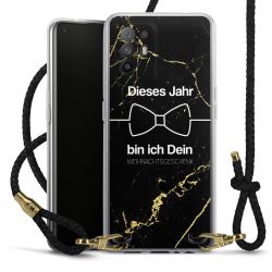 Carry Case Transparent Leder schwarz/gold