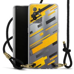 Carry Case Transparent Leather black/gold