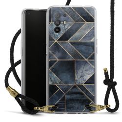 Carry Case Transparent Leather black/gold