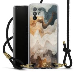 Carry Case Transparent Leather black/gold