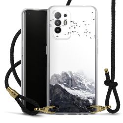 Carry Case Transparent Leather black/gold