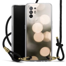 Carry Case Transparent Leather black/gold