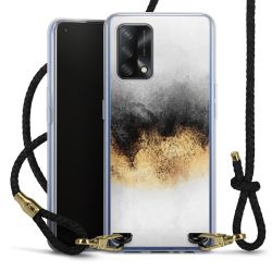 Carry Case Transparent Leather black/gold