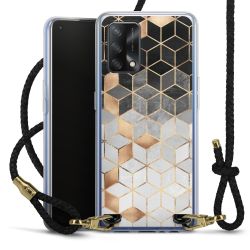 Carry Case Transparent Leather black/gold