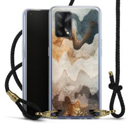 Carry Case Transparent Leather black/gold