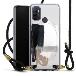 Carry Case Transparent Leather black/gold